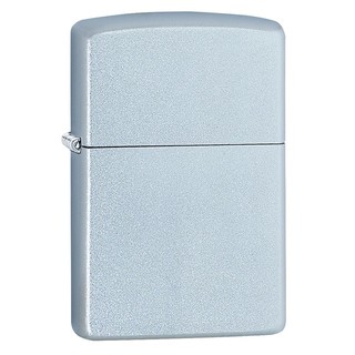 Zippo ไฟแช็กรุ่น 205 Satin Chrome ของแท้ รับประกันตลอดชีวิต นำเข้าและจำหน่ายโดยตัวแทนจำหน่าย