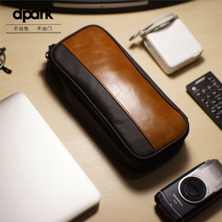 dpark British Style Laptop Charger Power Cable Storage Bag Travel Digital Gadget Earphone Mouse Wire Organizer Case