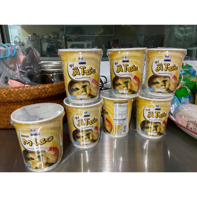 Miso Soup (มิโสะซุป ยี่ห้อฟูจิ) ราคาถูกของใหม่ยังไม่แกะซีล