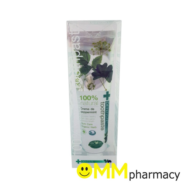 ยาสีฟัน DENTISTE 100%NATURAL 100G.