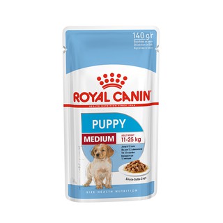 Royal Canin Medium Puppy pouch Adult puppy mature pouches maxi Ageing royalcanin pouches [ยกกล่อง 10 ซอง]