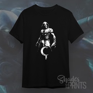 เสื้อยืด Marvel Moon Knight Printed Shirt Streetwear Comfortable Customized Unisex Wear - Premium สื้อยืด เสื้อยืดเท่