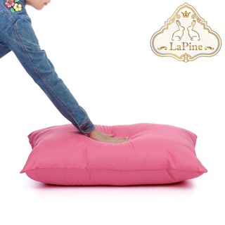 Lapine หมอน ขนเป็ดเทียม สีบานเย็น เกรดผลิตส่งโรงแรม 5 ดาว ผ้ากันไรฝุ่น Supersoft USA นุ่มมากและแน่น ขนาดมาตราฐาน