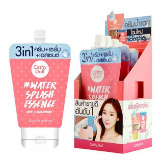 WATER SPLASH ESSENCE WITH L-GLUTATHIONE 6G CATHY DOLL (แบบซอง)