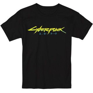 เสื้อยืด พิมพ์ลาย Cyberpunk สําหรับผู้ชาย