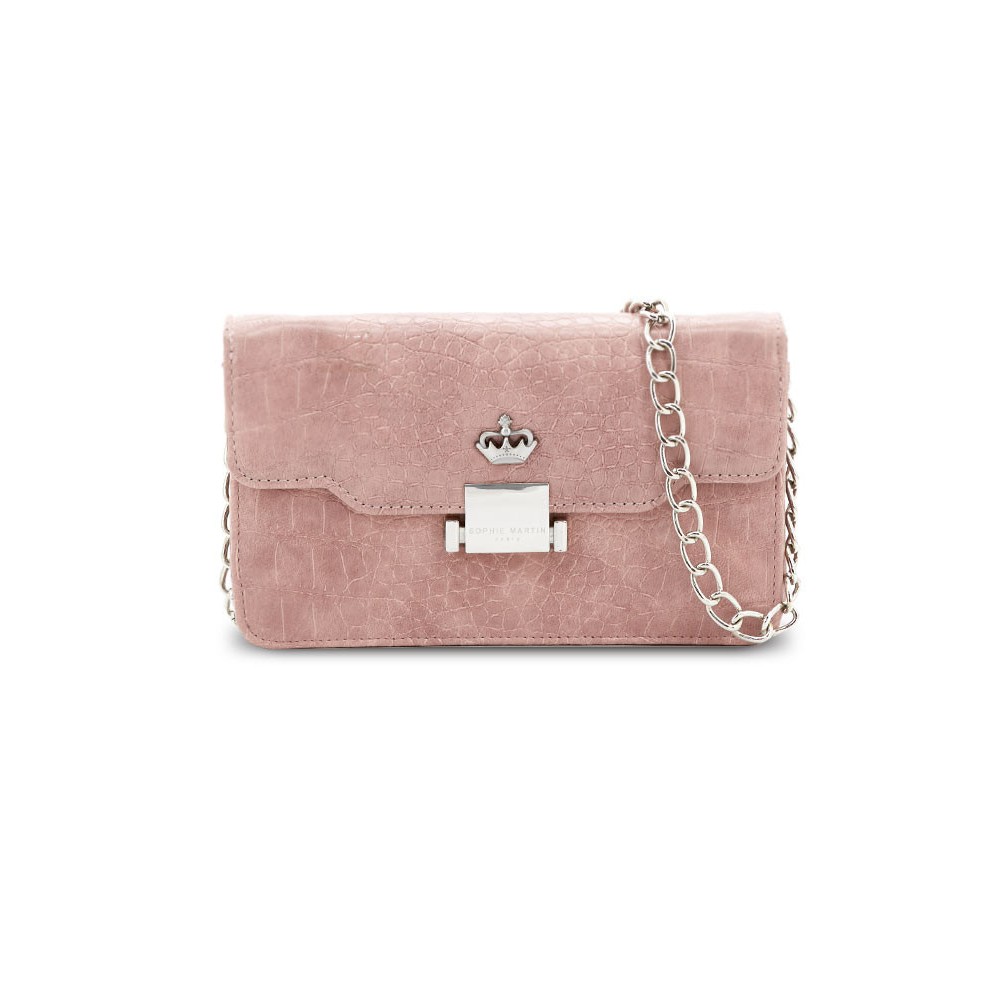 Sophie MARTIN กระเป๋าสตางค์ ROSSDALE REG1912 W2002D1 สีชมพู นําเข้าจากเกาหลี