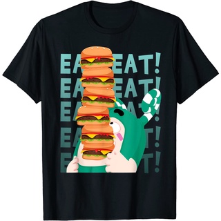 เสื้อยืดวินเทจเสื้อยืด พิมพ์ลาย Zee Eating Burgers Oddbods พรีเมี่ยม แฟชั่นสําหรับเด็กผู้ชาย และเด็กผู้หญิง อายุ 1-12 ปี