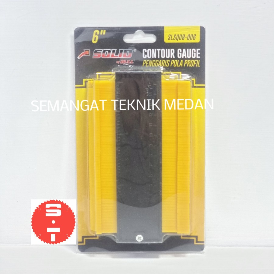 6" MULTIPURPOSE GAUGE PROFILE PATTERN COPY COUTURE GAUGE 6" นิ้ว