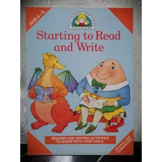 Starting to read and write age 4-5-157