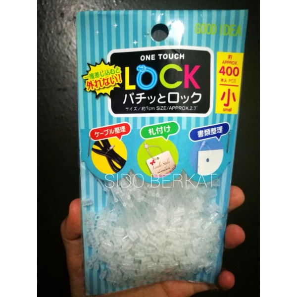 Hang Price Tag 7cm/ Tali Tag Produk/ Lock Pin Tag Serbaguna 400PCS!