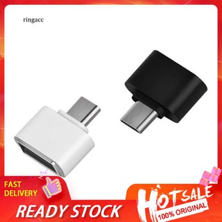 ✔อะแดปเตอร์แปลง V8 Mini Micro USB Male to Female U Disk OTG สําหรับโทรศัพท์ Android