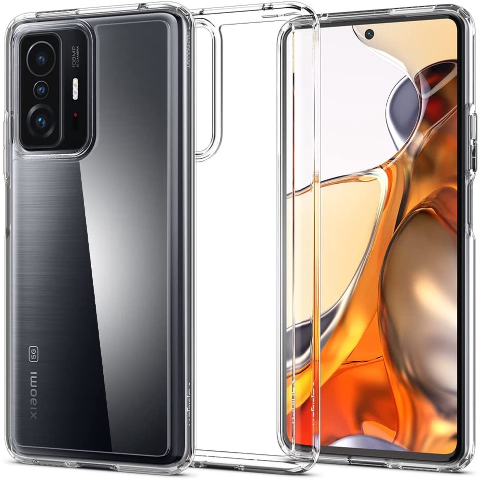 Anti-Yellow กันกระแทกอะคริลิคใสสําหรับ Xiaomi Mi 11T สําหรับ Redmi หมายเหตุ 11 10 Pro 4G 5G ปกหลัง