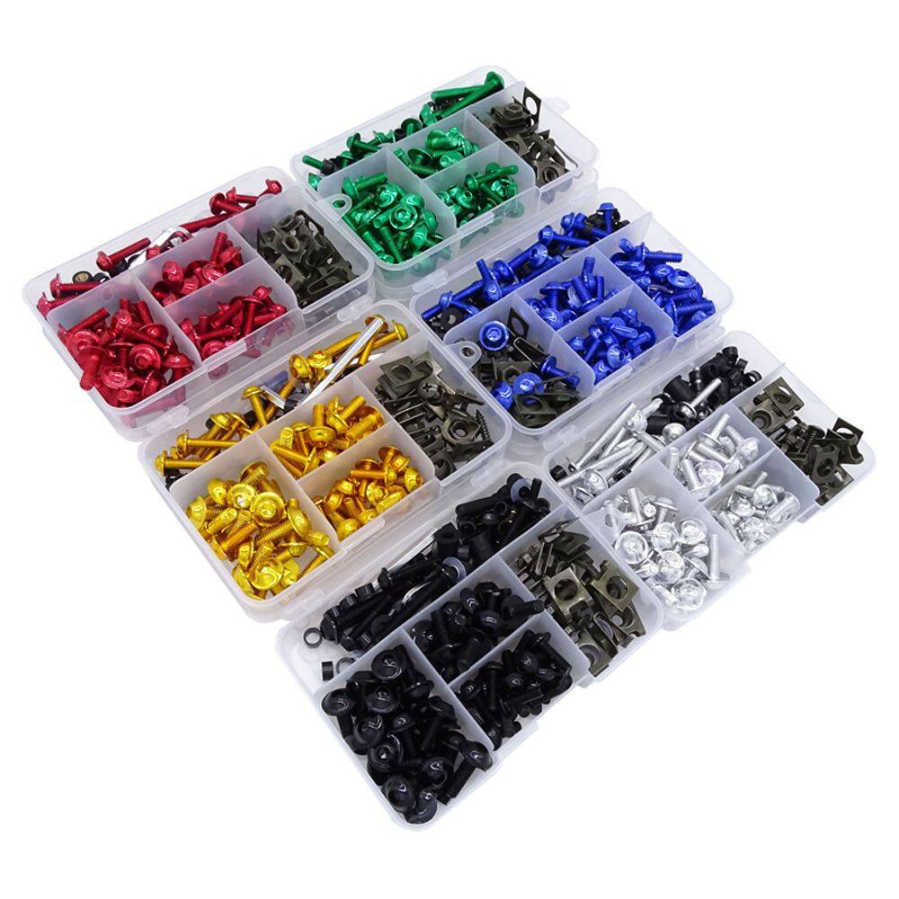 Motorcycle Screws Set Fairing Bolt Nuts Body For Kawasaki Zr7 Z900 2021 Zx10R 2016 Kxf 250 Z900 2020
