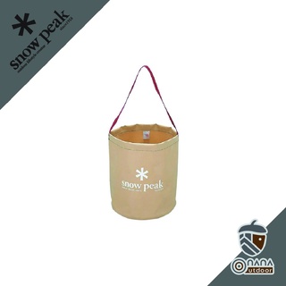 Snow peak Camping Bucket กระเป๋ากันน้ำ ผ้าไวนิล