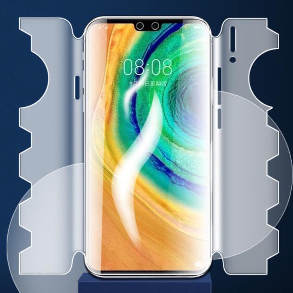 Screen Protectors 42 บาท ฟิล์มไฮโดรเจล กันรอยหน้าจอ แบบเต็มจอ ลายผีเสื้อ สําหรับ Huawei P40 P30 Pro Mate 30 40 20 Pro X Mate 40 Pro P50 Pro Mobile & Gadgets