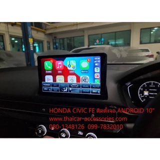 จอAndroid Honda Civic FE  ALPHA COUSTIC  อัลฟ่า คูสติกส์ ฮอนด้า ซีวิค เอฟอี จอแอนดรอย์ จอติดรถยนต์ จอรถยนต์