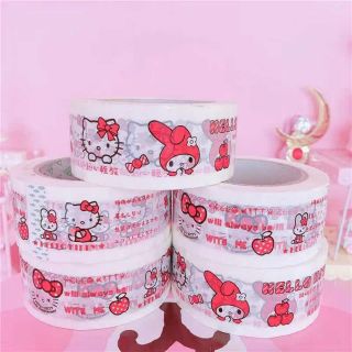 สก๊อตเทปกาวลาย Hello Kitty &amp; My Melody