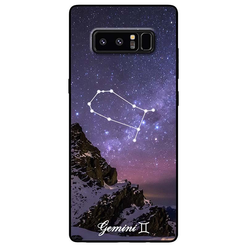 เคสสําหรับ Samsung Note 8 - Note 9 - Note 10 - Note 10 Plus - Note 20 - Note 20 Ultra - Zodiac Sign 