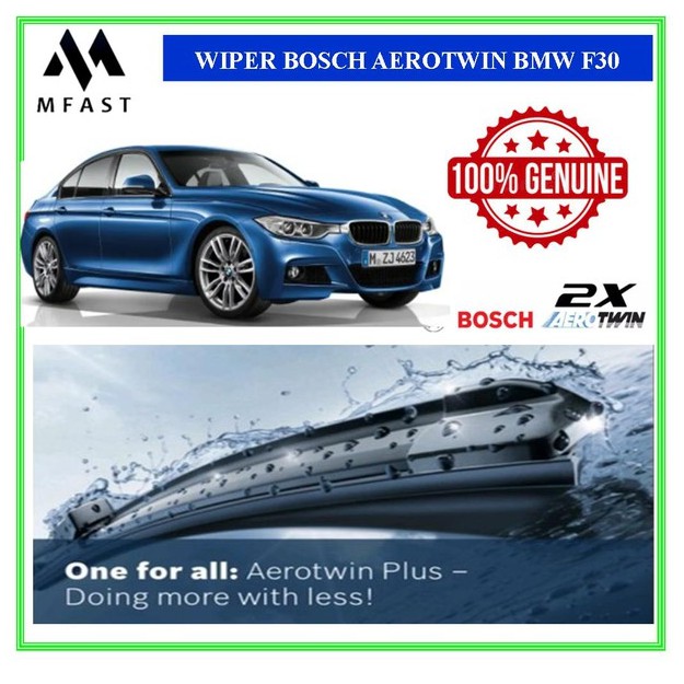 ใบปัดน้ําฝน Bosch Aerotwins (ชุด) สําหรับ BMW F30 316i, 318i, 320i, 328i (24"+19")