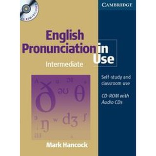 DKTODAY หนังสือ ENGLISH PRONUNCIATION IN USE INTERMEDIATE BOOK/CD &amp; CD-RO (1ED)