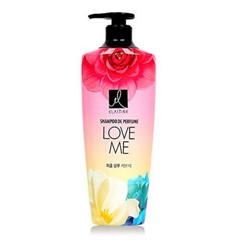 The face shop Elastine Perfume Shampoo&amp;Conditioner 600ML.แชมพูเกาหลี คอนดิชั่นเนอร์