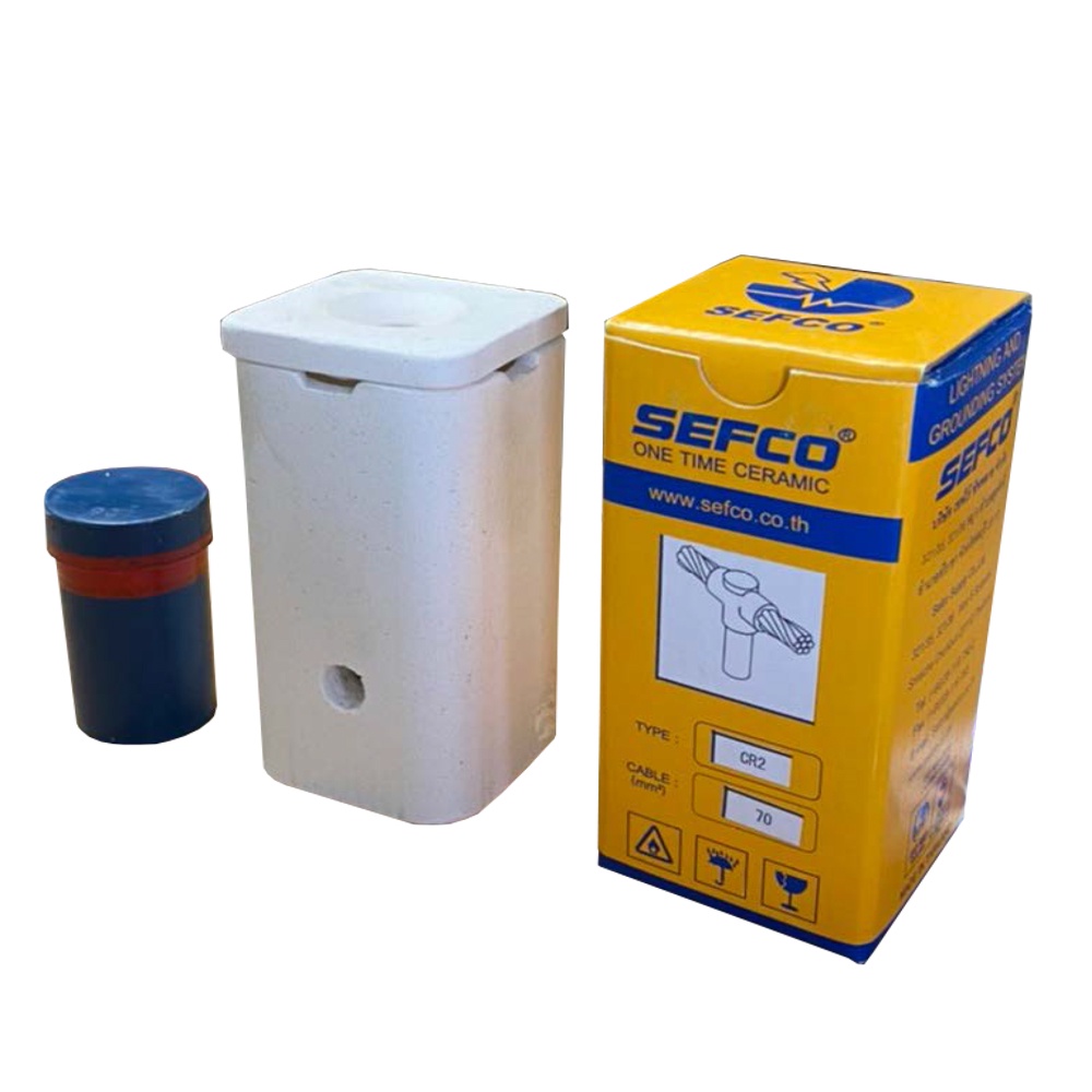 โมลกราวด์, วันไทม์ ,ผงเชื่อมกราวน์,อุปกรณ์เชื่อมสายกราวด์,เทอร์โมเวล,Thermoweld One Time,อุปกรณ์ล่อฟ้า - รูปที่ 2