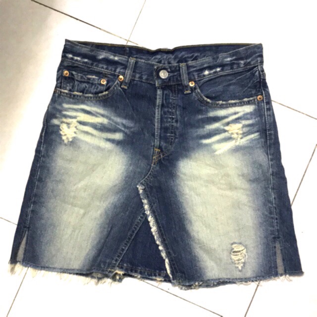 Pass กระโปรงยีนส์ Levis [auth]