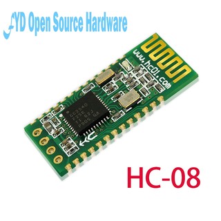 hc - 08 hc 08 โมดูลส่งสัญญาณไร้สายบลูทูธ 4 . 0 rf รองรับ 9600 bps low power microler 3 . 3 v 1 ชิ้น