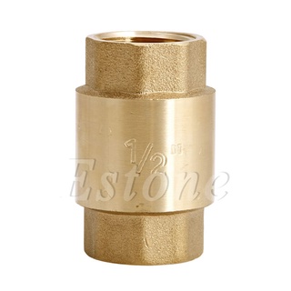 Jia 1 2 NPT อุปกรณ์เช็คสปริงทองเหลือง สําหรับวาล์วทองแดง 200W