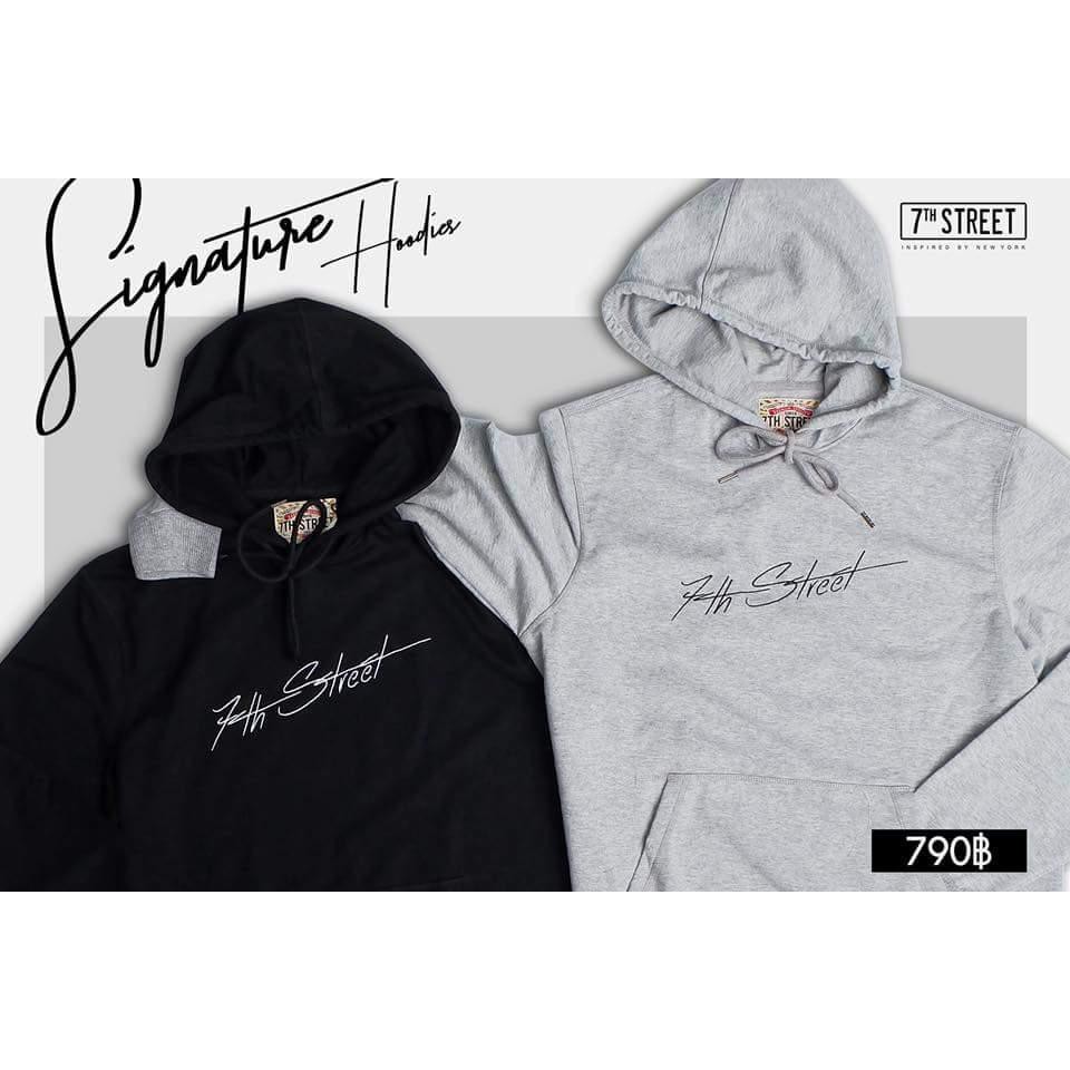 7th street เสื้อฮู้ด  รุ่น Signature