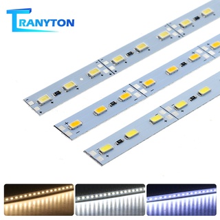 แถบไฟ LED DC12V SMD 5630 36 ดวง 50 ซม. 50 ซม. สีขาวอบอุ่น เย็น สําหรับตู้โชว์ ห้องครัว 10 ชิ้น ต่อล็อต