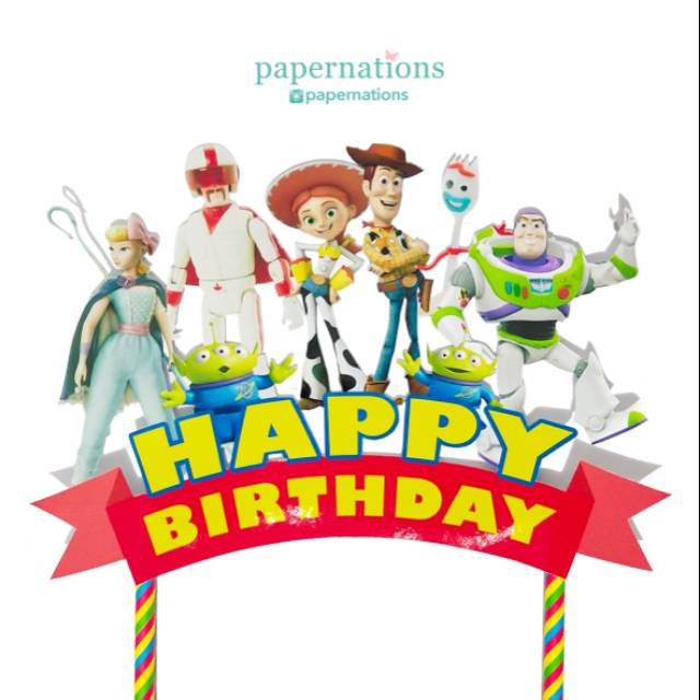 Toys Story เค้ก Topper / เค้ก Topper Toys Story / เค้ก Topper Toys Story / เค้ก Topper Buzz Lightyea