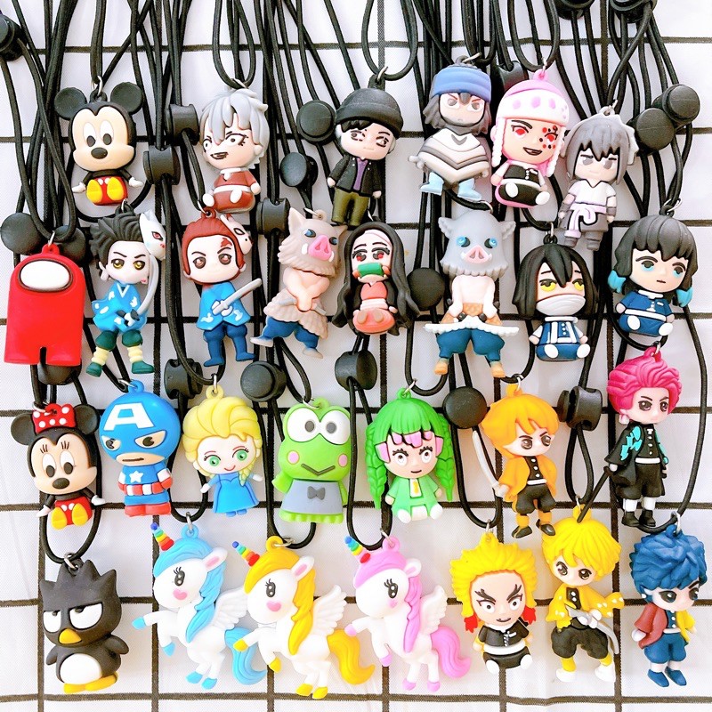 สายคล้องแมส แมสเด็ก แมสผู้ใหญ่ คล้องแมส สายเด้ง การ์ตูน ดาบพิฆาตอสูร