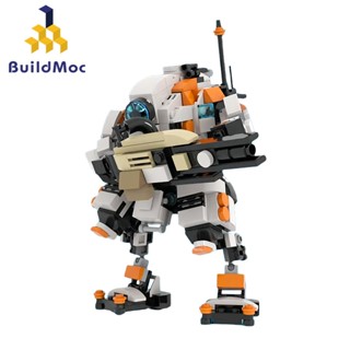 Buildmoc Titanfall บล็อคตัวต่อ รูป Titan Mech Rebot ของเล่นสําหรับเด็ก 450 ชิ้น