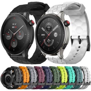 สายนาฬิกาข้อมือซิลิโคน แบบนิ่ม 20 22 มม. สําหรับ Huami Amazfit GTR 4 GTR 3 Pro 2 2e 47 มม. 42 มม. Band Stratos GTS 2 Bip