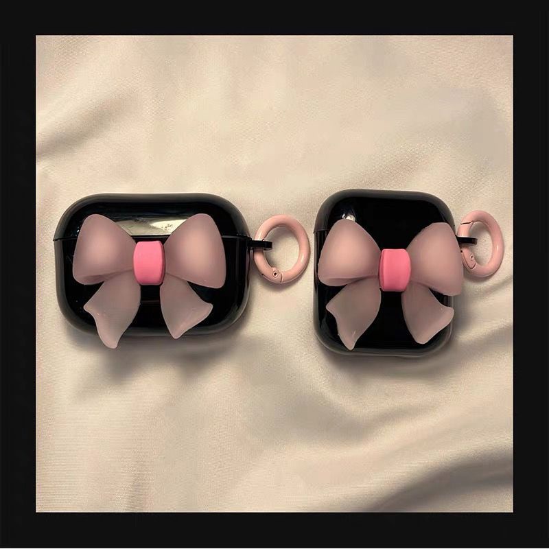 Luminous Bowknot Q33 Disney F9 เคสหูฟัง Q1/Q2 ไร้สายบลูทูธ P1/D10 เคสป้องกัน P10 คู่