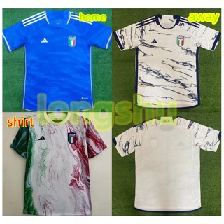 เสื้อกีฬาแขนสั้น ลายทีมชาติฟุตบอล Italy home 2023 2024 ไซซ์ S-XXL