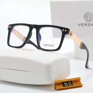 Versacee ใหม่ แว่นตากันแดด แบรนด์หรู แนวเรโทร คลาสสิก แฟชั่นสําหรับผู้ชาย และผู้หญิง 2023