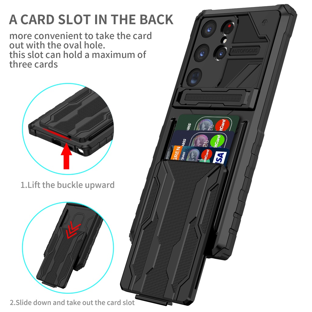 Hybrid Armor Shockproof Phone Case For Samsung Galaxy S24