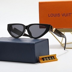 Lv 2023 ใหม่ แว่นตากันแดด แบรนด์หรู สําหรับผู้ชาย ผู้หญิง 2644