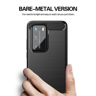 กรณี Huawei P40 Pro เคส ฝาครอบเคส Soft TPU Back Cover Shockproof Huawei P40 Pro Phone Casing