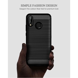 กรณี Huawei P20 Lite  เคส ฝาครอบเคส Soft TPU Back Cover Shockproof Huawei P20 Lite Phone Casing