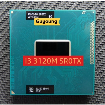 Core i3-3120M i3 3120M SR0TX 2.5 GHz Dual-Core Quad-Thread CPU โปรเซสเซอร์ 3M 35W ซ็อกเก็ต G2 rPGA98
