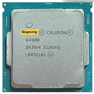 Celeron G4900 3.1 GHz Dual-Core Dual-Thread 54W หน่วยประมวลผล CPU LGA 1151