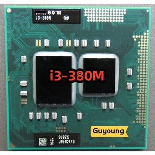 ซ็อกเก็ตโปรเซสเซอร์ CPU Core i3-380M i3 380M SLBZX 2.5 GHz Dual-Core Quad-Thread 3W 35W G1 rPGA988A