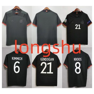 เสื้อกีฬาแขนสั้น ลายทีมชาติฟุตบอลเยอรมนี 2020 ไซซ์ S-XXL