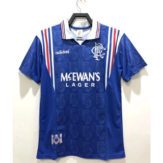 เสื้อกีฬาแขนสั้น ลายทีมชาติฟุตบอล Jersey 96-97 ชุดเหย้า สไตล์เรโทร