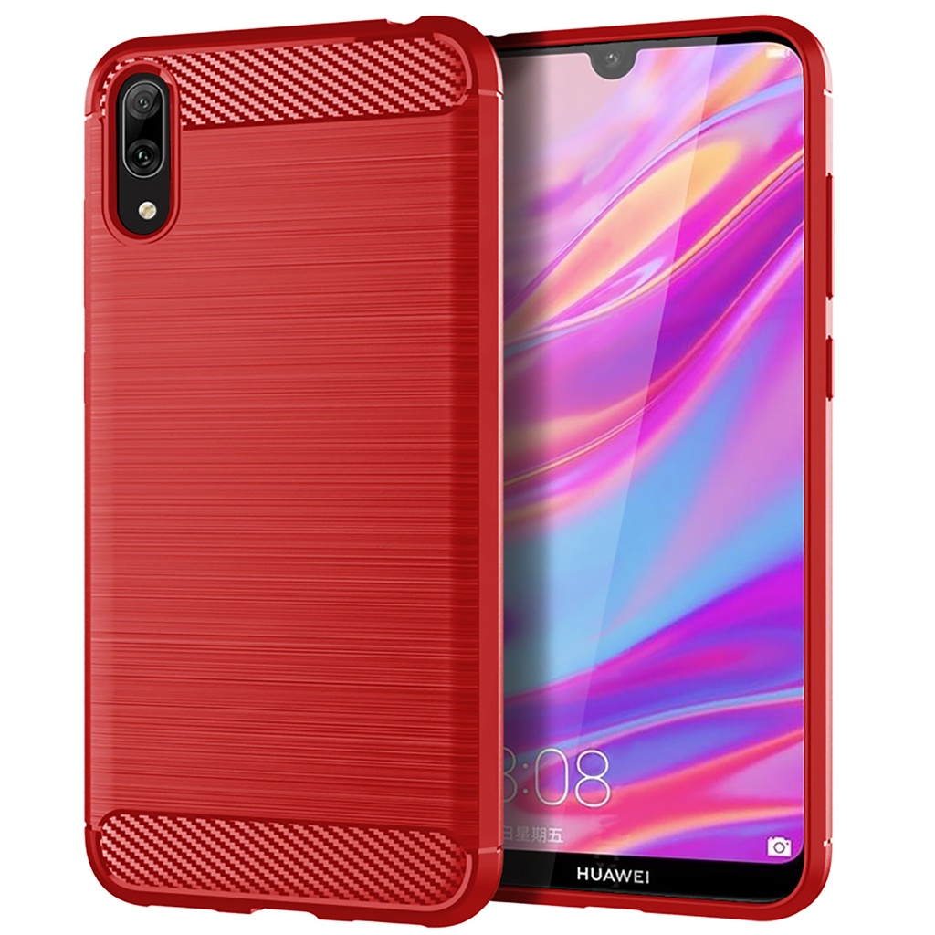 กรณี Huawei Y7 Pro 2019 เคส ฝาครอบเคส Soft TPU Back Cover Shockproo Huawei Y7 Pro 2019 Phone Casing