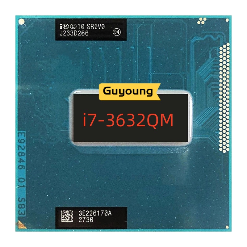 โปรเซสเซอร์ Core i7-3632QM i7 3632QM SR0V0 2.2 GHz Quad-Core แปดเธรด 6M 35W ซ็อกเก็ต G2 rPGA988B