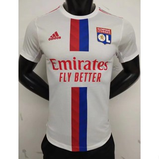 เสื้อกีฬาแขนสั้น ลายทีมชาติฟุตบอล Olympique Lyonnais Lyon 22 23